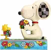 Snoopy & Woodstock Sunflower ジムショア Jim Shore Peanuts Snoopy and Woodstock with Sunflower